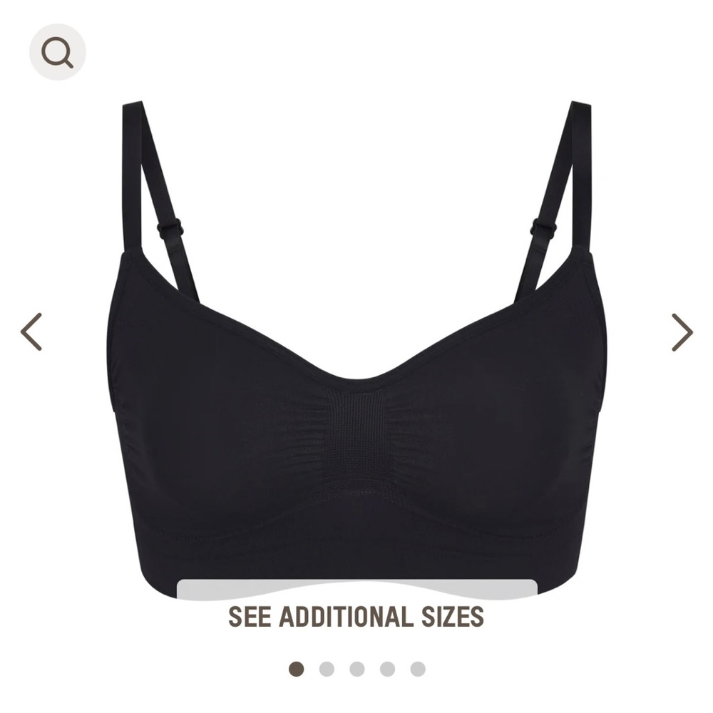 Skims Bralette (Onyx) S/M